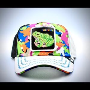 Goorin Bros. FKA Prince Trucker Cap Limited Edition Charming the Frog Farm